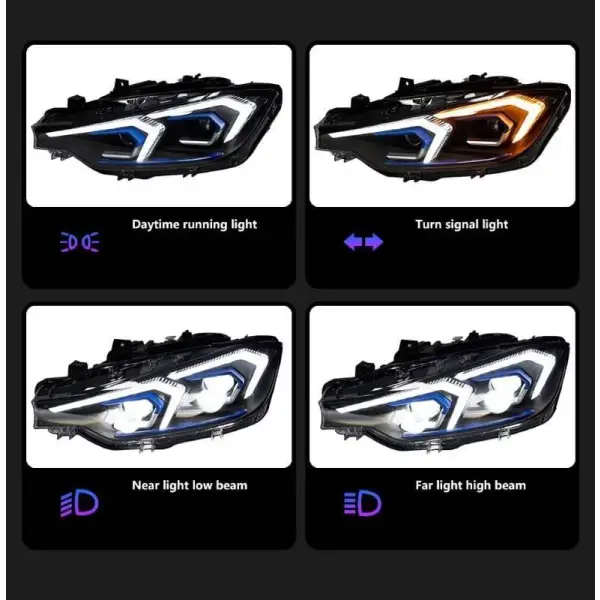 CAR CRAFT Headlight Headlamp Compatible With Bmw 3 Series