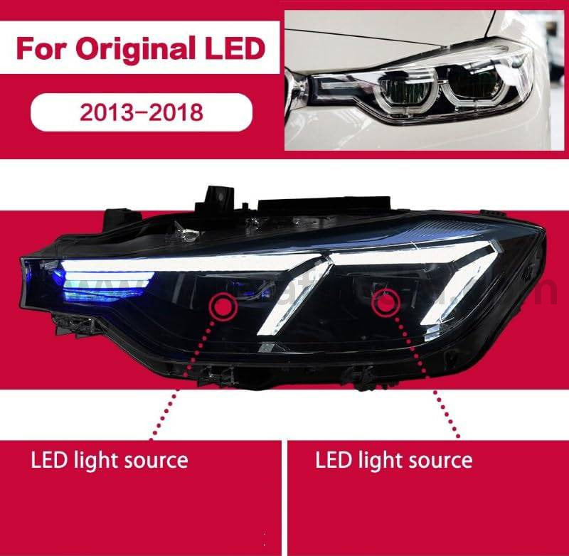 CAR CRAFT Headlight Headlamp Compatible With Bmw 3 Series