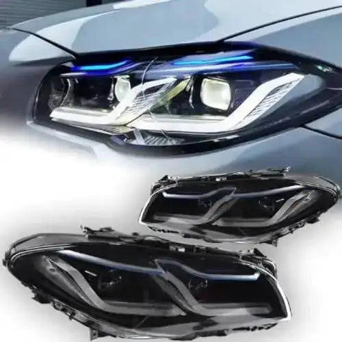 CAR CRAFT Headlight Headlamp Compatible With Bmw 5 Series