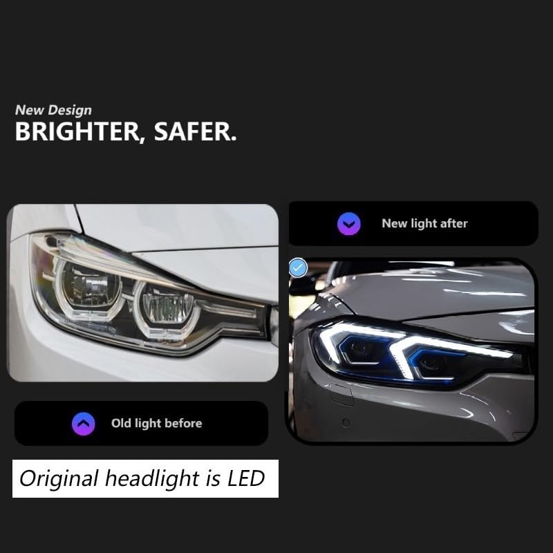 CAR CRAFT Headlight Headlamp Compatible With Bmw 3 Series