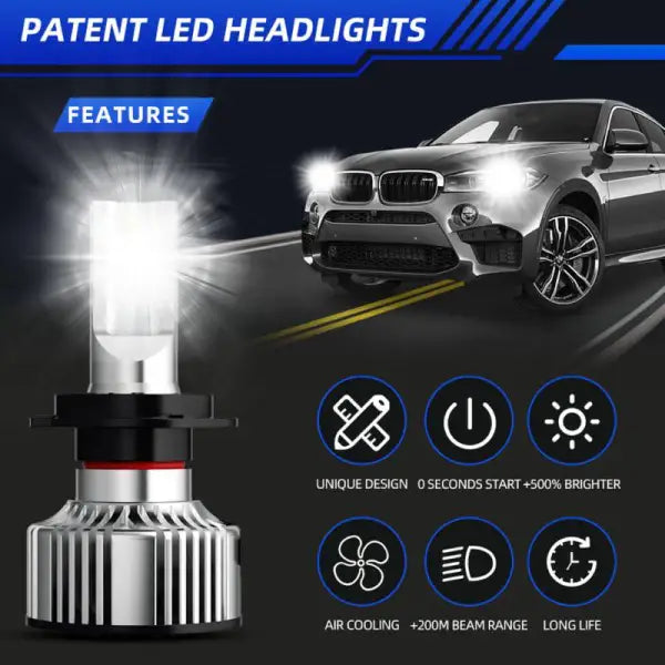 Car Craft Headlight Led Hid Led Hid Bulb Compatible