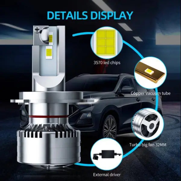 Car Craft Headlight Led Hid Led Hid Bulb Compatible