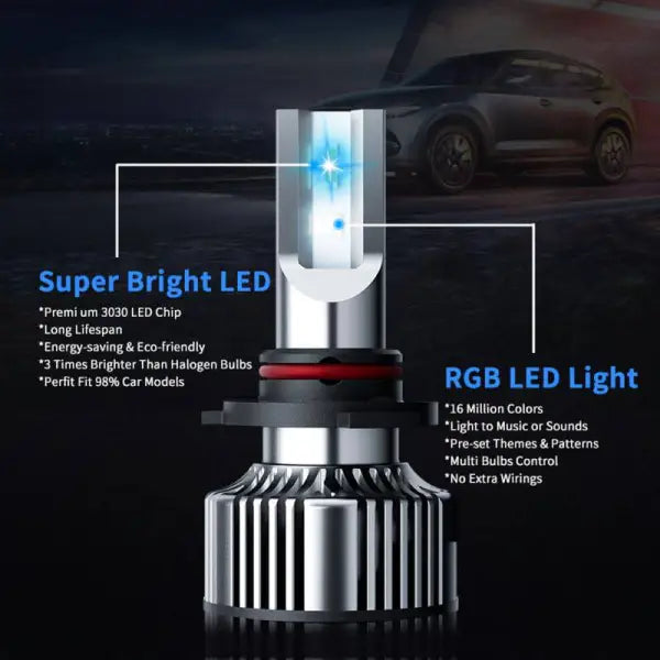 Car Craft Headlight Led Hid Led Hid Bulb Compatible