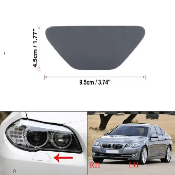 Car Craft Headlight Washer Cap Cover Compatible With Bmw 5