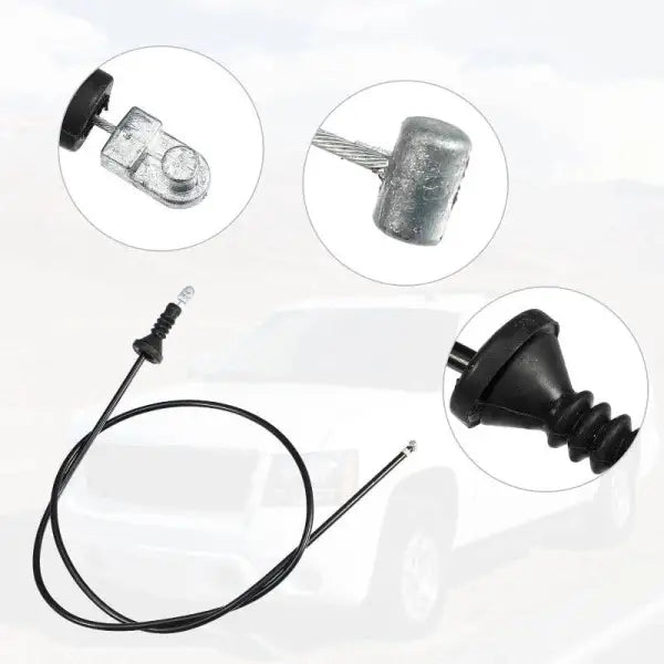 Car Craft Hood Release Bonnot Line Opening Cable Compatible