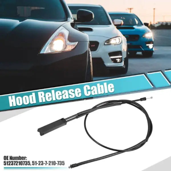 Car Craft Hood Release Bonnot Line Opening Cable Compatible