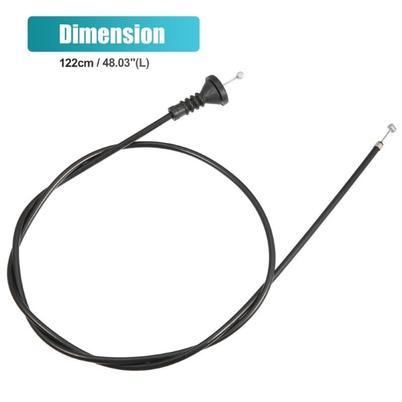 Car Craft Hood Release Cable Compatible With Bmw 5 Series