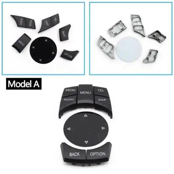 Car Craft Idrive Multimedia Button Compatible With Bmw 1