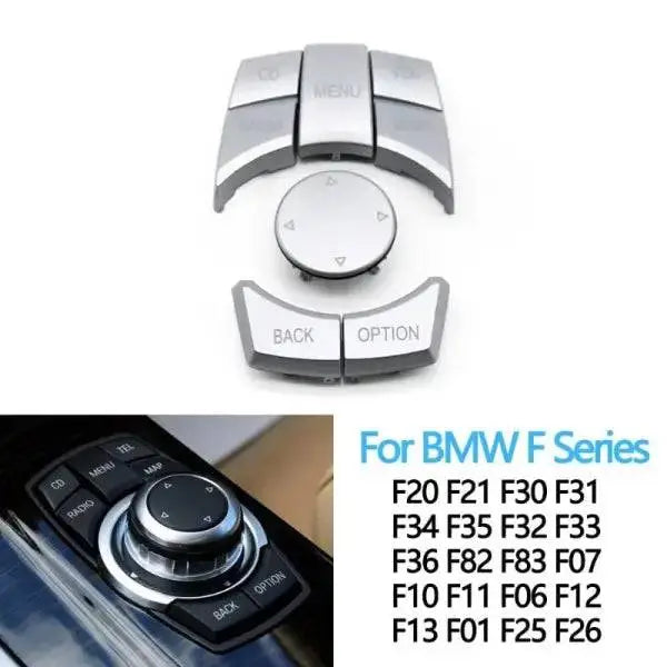 Car Craft Idrive Multimedia Button Compatible With Bmw 1