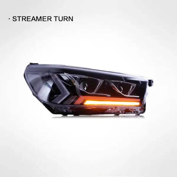 Car LED Headlight Auto Head Lamp for Toyota Vigo Hilux Revo 2015-2020 Reverse Brake Fog Front Lights DRL Plug and Play IP67 2Pcs