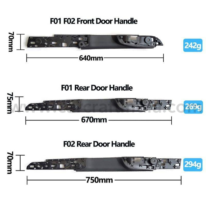Car Craft Inner Door Pull Handle Assembley Compatible