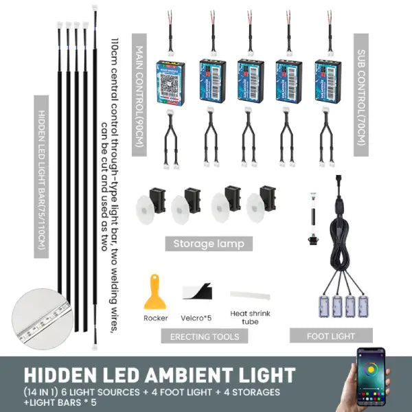 Car Craft Its Mine By Cardi Ambient Smart Led Ambient Light