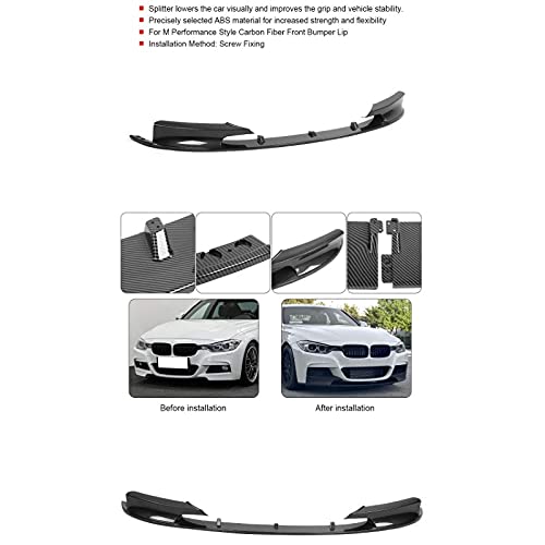 Car Craft M Performace Front Lip Bumper Lip Compatible