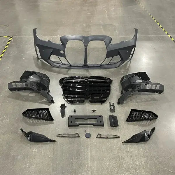 Car Craft M Tech Front Bumper Kit Compatible With Bmw 3