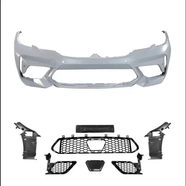 Car Craft M Tech Front Bumper Kit Compatible With Bmw 3