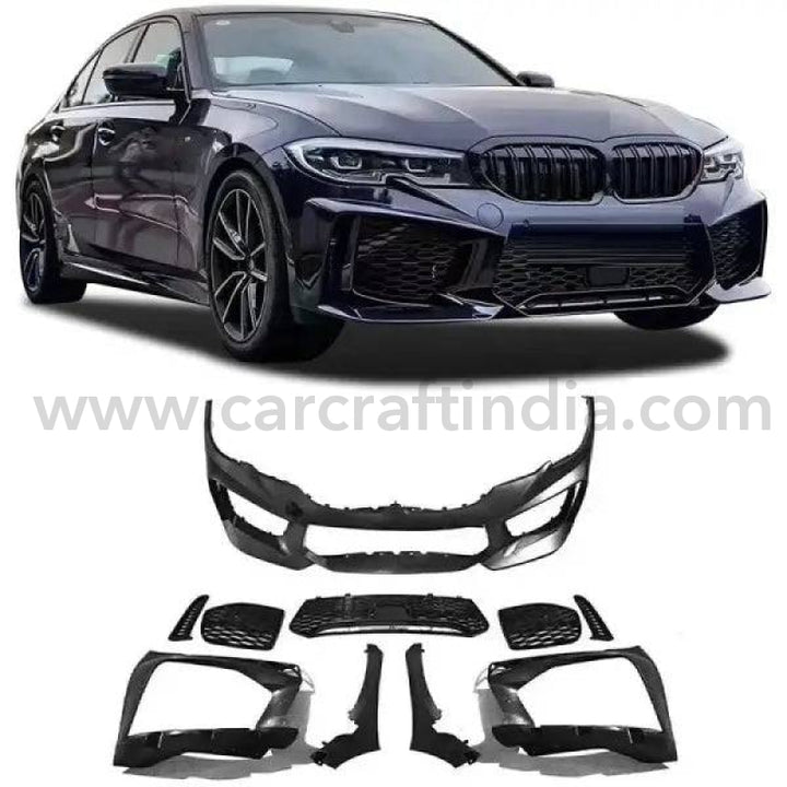 Car Craft M Tech Front Bumper Kit Compatible With Bmw 3