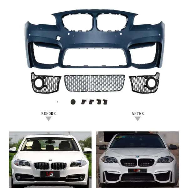Car Craft M4 Bumper Body Kit Compatible With Bmw 5 Series