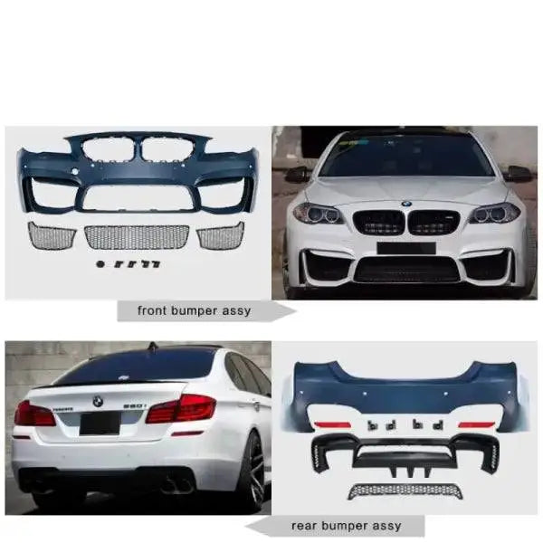 Car Craft M4 Bumper Body Kit Compatible With Bmw 5 Series