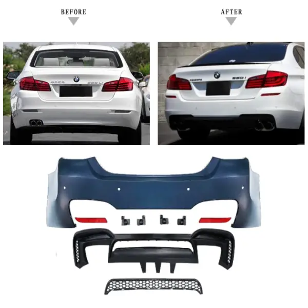 Car Craft M4 Bumper Body Kit Compatible With Bmw 5 Series