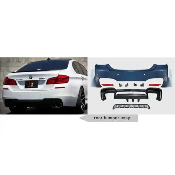 Car Craft M4 Bumper Body Kit Compatible With Bmw 5 Series