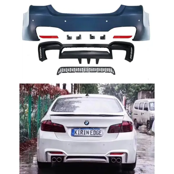 Car Craft M4 Bumper Body Kit Compatible With Bmw 5 Series