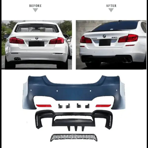 Car Craft M4 Bumper Body Kit Compatible With Bmw 5 Series