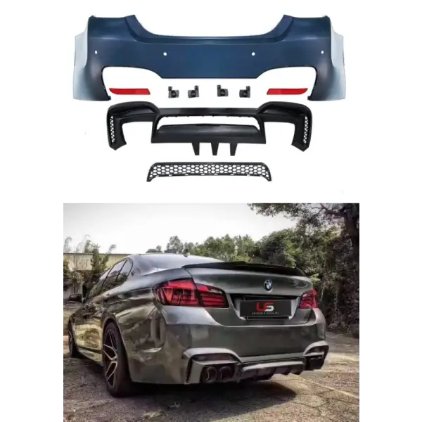 Car Craft M4 Bumper Body Kit Compatible With Bmw 5 Series