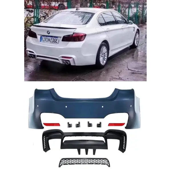 Car Craft M4 Bumper Body Kit Compatible With Bmw 5 Series