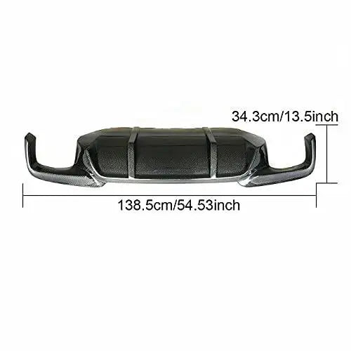 Car Craft M5 After Lip Bumper Lip Rear Diffuser Compatible