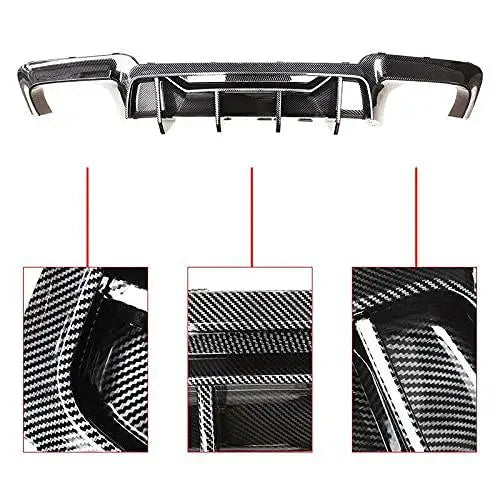 Car Craft M5 After Lip Bumper Lip Rear Diffuser Compatible