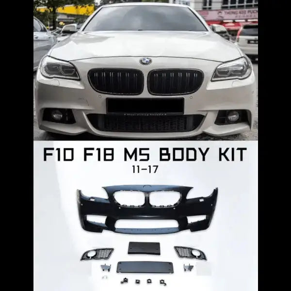 Car Craft M5 Bumper Body Kit Compatible With Bmw 5 Series