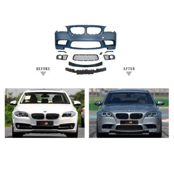 Car Craft M5 Bumper Body Kit Compatible With Bmw 5 Series