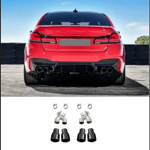 Car Craft M5 Exhaust Tip Silensor Tip Compatible With Bmw 5