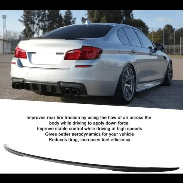 Car Craft M5 Spoiler Trunk Spoiler Compatible with BMW 5