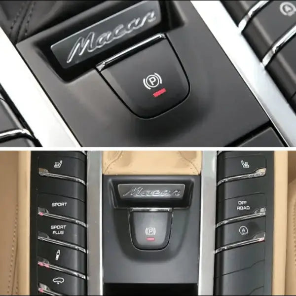 Car Craft Macan Parking Break Switch Cover Compatible