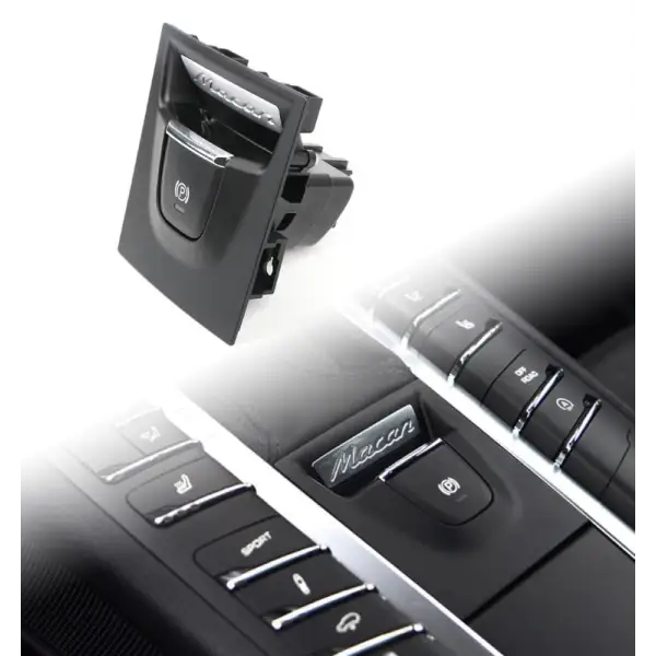 Car Craft Macan Parking Break Switch Cover Compatible