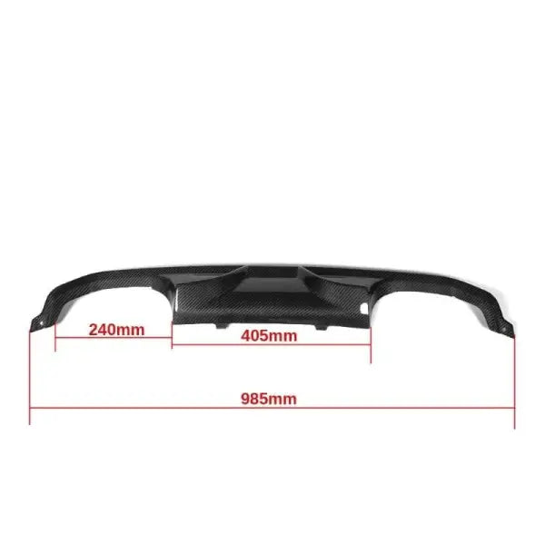 Car Craft Mid Trunk Rear Spoiler Compatible with BMW 3