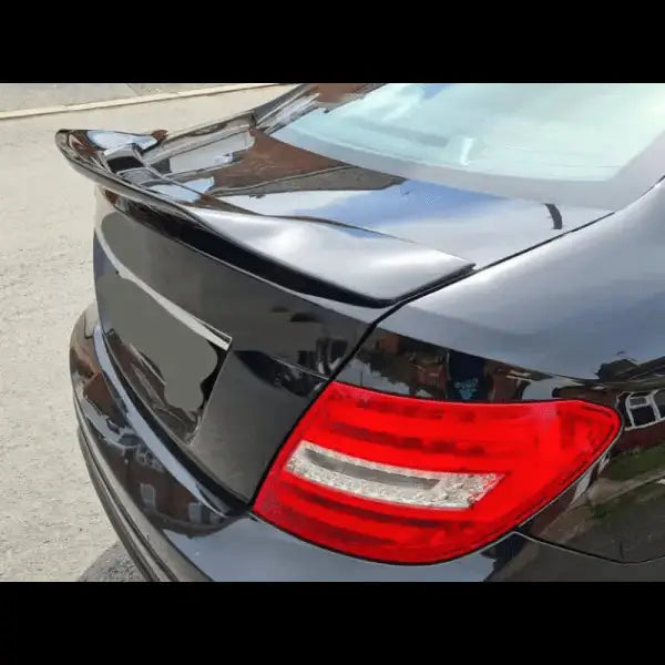 Car Craft Mid Trunk Rear Spoiler Compatible with Mercedes C