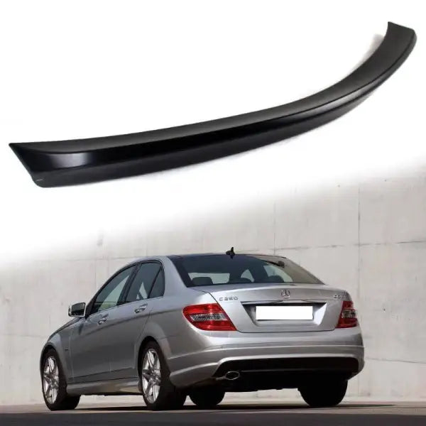 Car Craft Mid Trunk Rear Spoiler Compatible with Mercedes C