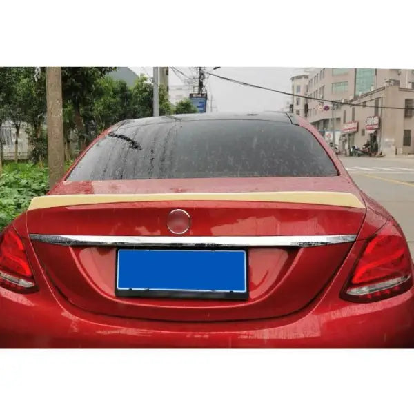 Car Craft Mid Trunk Rear Spoiler Compatible with Mercedes C