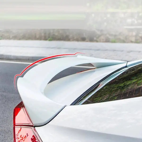 Car Craft Mid Trunk Wing Rear Spoiler Compatible with Honda