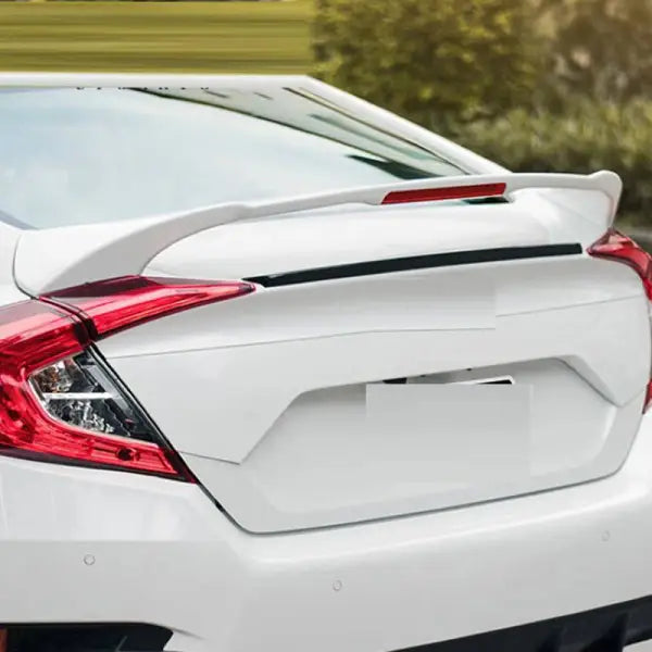 Car Craft Mid Trunk Wing Rear Spoiler Compatible with Honda