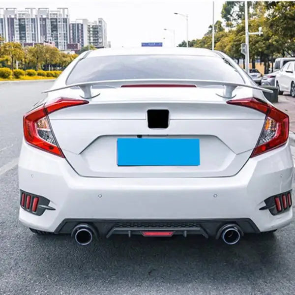 Car Craft Mid Trunk Wing Rear Spoiler Compatible with Honda