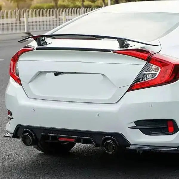 Car Craft Mid Trunk Wing Rear Spoiler Compatible with Honda