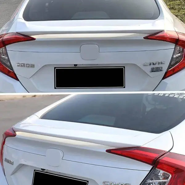 Car Craft Mid Trunk Wing Rear Spoiler Compatible with Honda