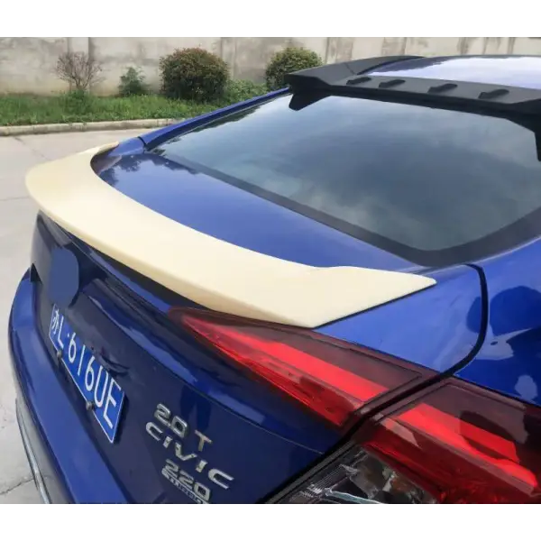 Car Craft Mid Trunk Wing Rear Spoiler Compatible with Honda