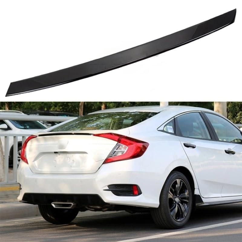 Car Craft Mid Trunk Wing Rear Spoiler Compatible with Honda