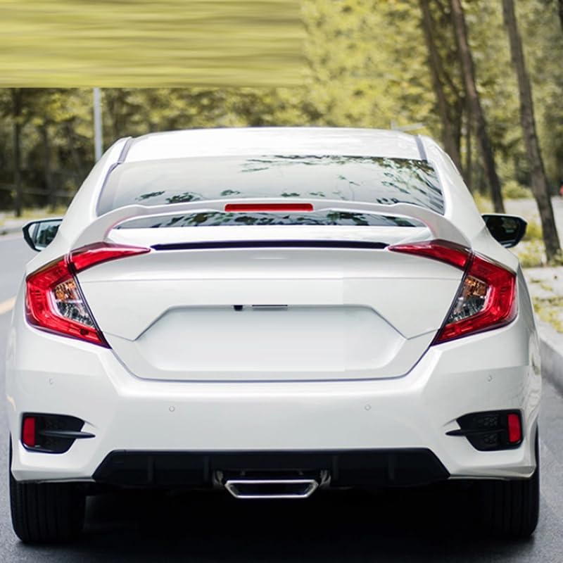 Car Craft Mid Trunk Wing Rear Spoiler Compatible with Honda