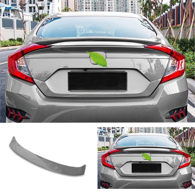 Car Craft Mid Trunk Wing Rear Spoiler Compatible with Honda