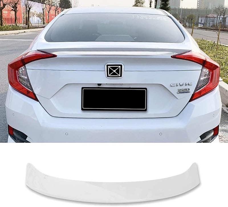 Car Craft Mid Trunk Wing Rear Spoiler Compatible with Honda